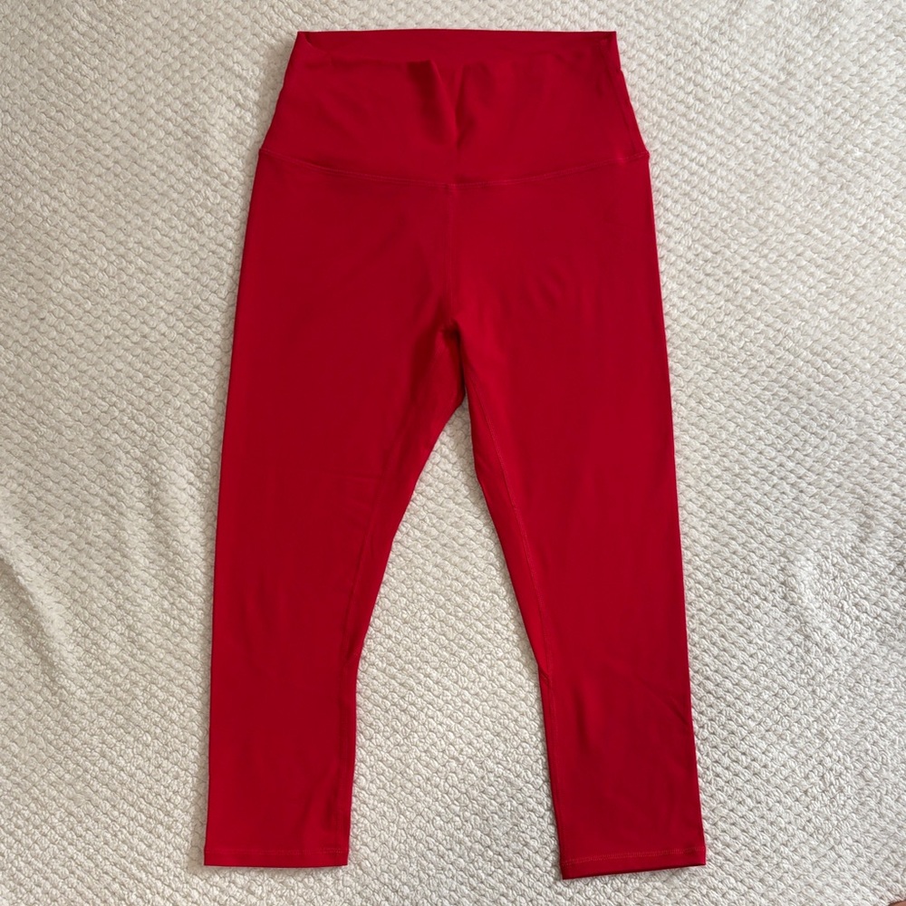ZYIA Red Ascend Hi-Rise Capri 20”